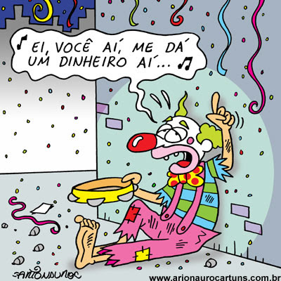 charge carnaval da crise