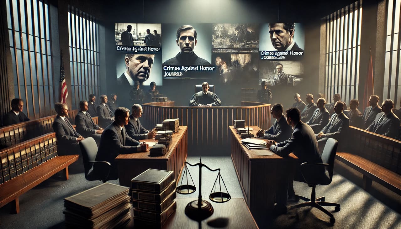 crimes contra honra jornalistas tribunal