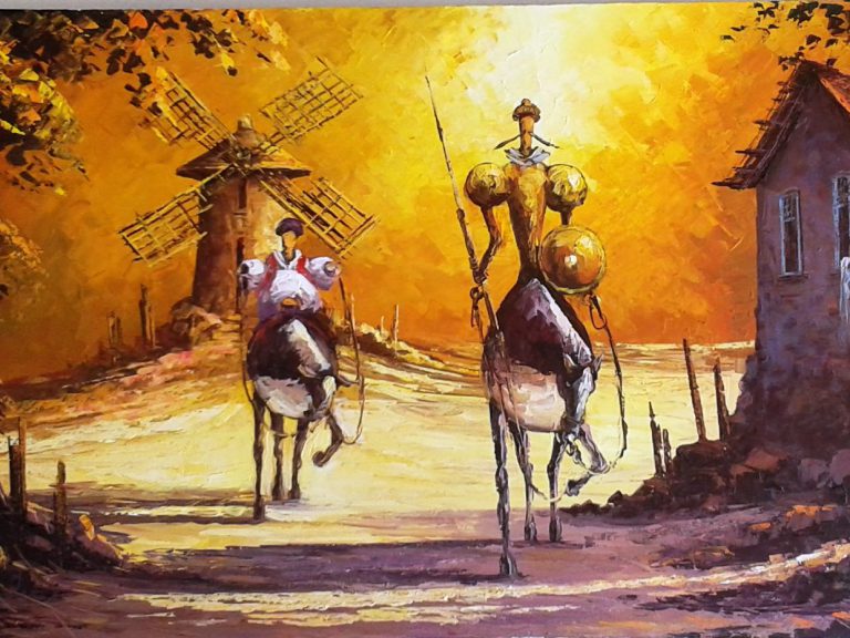 quadro dom quixote moderno e1551630587566