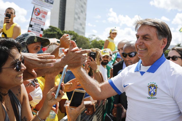 Bolsonaro manifestacao